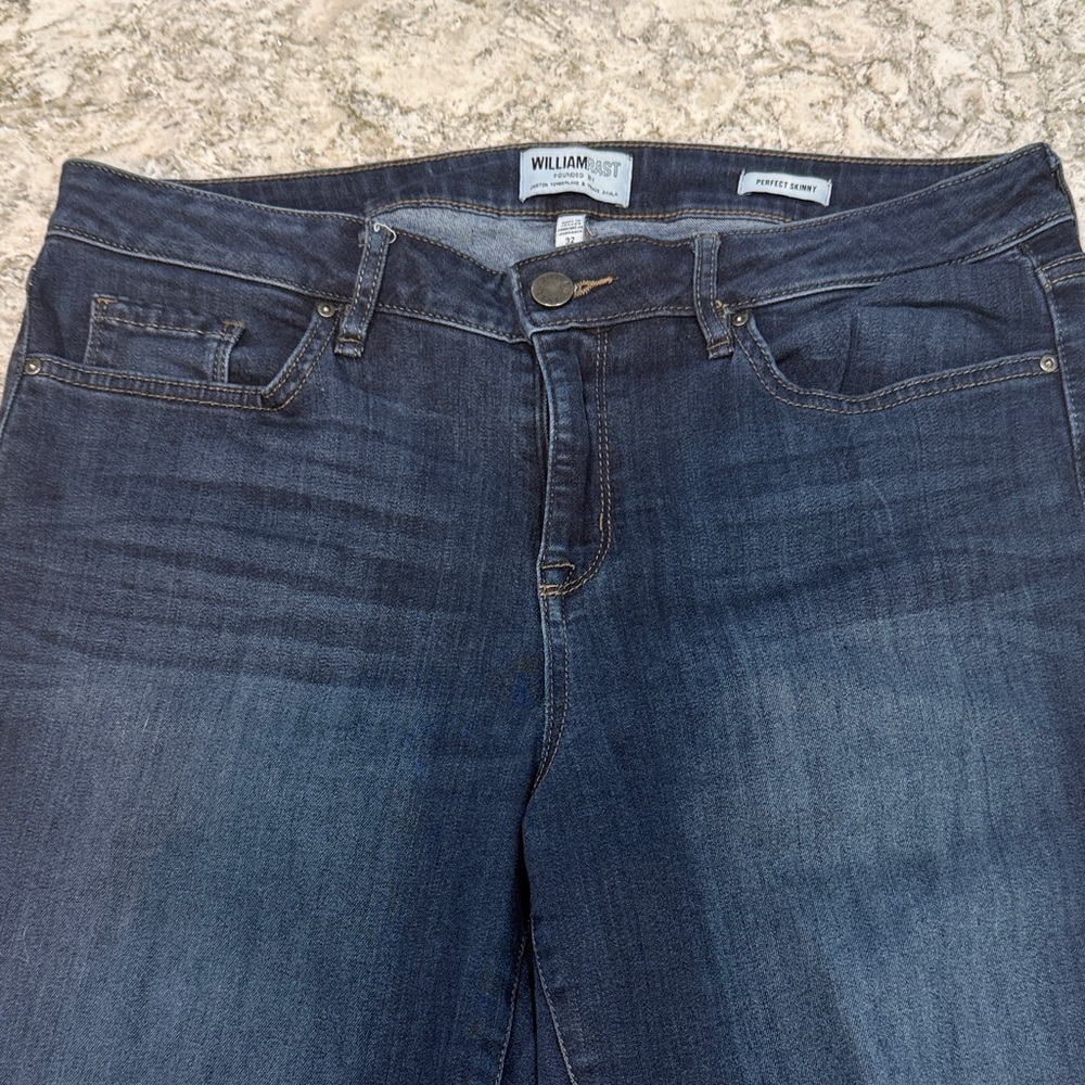William Rast Women's Dark Blue Skinny Jeans